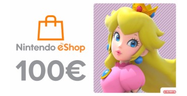 Instant Gaming: Carte Nintendo eShop 100€ - Europe à 91,99€