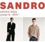 Sandro Paris: Sandro Days : jusqu'à -40% sur une sélection d'articles