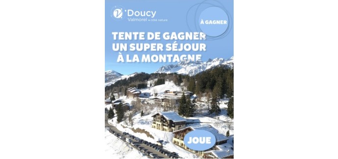 Gulli: 1 séjour à Doucy-Valmorel pendant la saison hivernale 2023-24 à gagner
