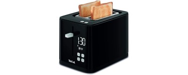 Amazon: Grille-pain électrique Tefal Toaster Smart N’Light TT640810 - 2 fentes extra larges à 44,99€