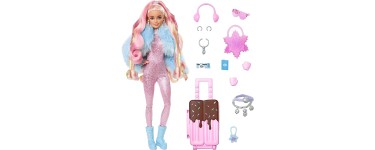 Amazon: Poupée Barbie Extra voyage avec tenue neige à 17,79€