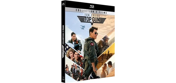 Amazon: Coffret Blu-Ray Top gun & Top gun : Maverick à 17,49€
