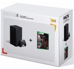 Fnac: Pack Console Xbox Series X Noir + Assassin's Creed Mirage Xbox à 399,99€ au lieu de 549,99€