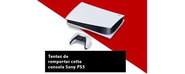 Rakuten: 1 console de jeux Sony PS5 à gagner