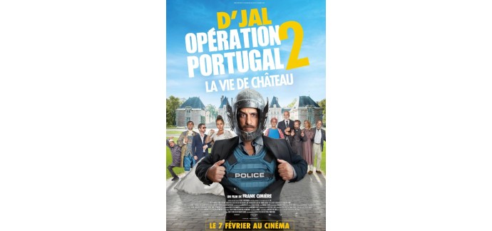 Carrefour: 100 lots de 2 places de cinéma pour le film "Opération Portugal 2" à gagner