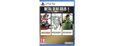 Amazon: Jeu Metal Gear Solid Master Collection Vol. 1 sur PS5 à 42€