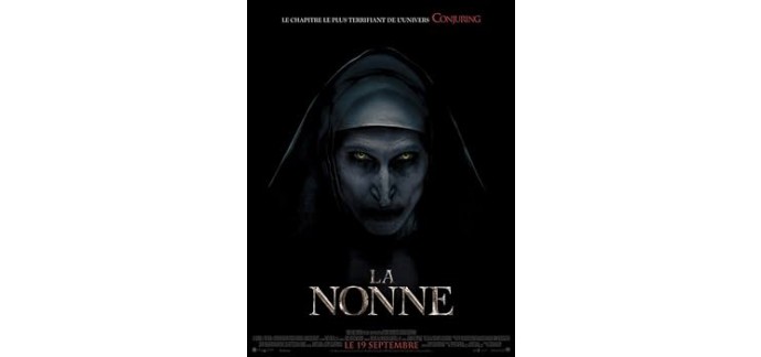 Carrefour: 60 Blu-ray et 60 DVD du film "La nonne" à gagner