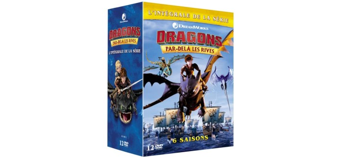 Amazon: Coffret DVD Dragons Par-Delà Les Rives - L'intégrale de la série, 6 Saisons à 12,50€