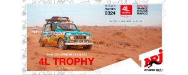 NRJ: 1 voyage à Marrakech en demi-pension afin d'assister à l'arrivée du 4L Trophy à gagner