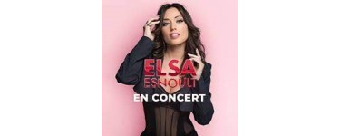 Chérie FM: 5 lots de 2 invitations pour le concert d'Elsa Esnoult à gagner