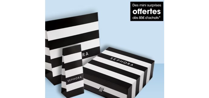 Sephora: La Sephora Box Mystère en cadeau dès 85€ d'achat