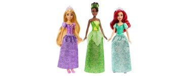 Cdiscount: Pack de 3 poupées Princesses Disney - Ariel, Tiana, Raiponce à 12,99€