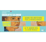 Riffx: 6 lots de 2 invitations pour le spectacle "Charlotte" à Boulogne-Billancourt à gagner