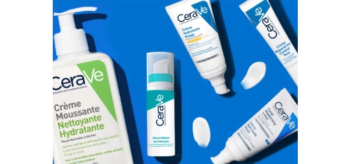 Cerave: 50 Routines nettoyer/hydrater/protéger à gagner