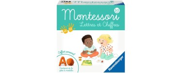 Amazon: Jeu éducatif Montessori Ravensburger - Lettres et chiffres à 11,49€