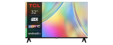 E.Leclerc: TV LED TCL Android TV 32S5404A à 169€