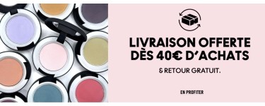 MAC Cosmetics: Livraison offerte dès 40€ d'achat