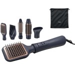 Amazon: Brosse soufflante avec 5 accessoires de coiffure Philips Série 5000 BHA530/00 à 44,95€