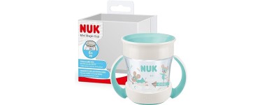 Amazon: Tasse antifuite NUK Mini Magic Cup - Souris (bleu) à 7,45€