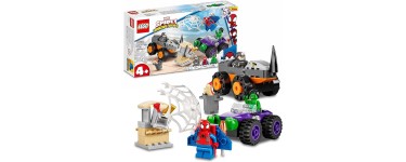 Amazon: LEGO Marvel Spidey et Ses Amis Extraordinaires Le Combat des Camions - 10782 à 13,43€