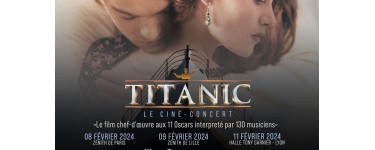 France Bleu: 5 lots de 2 invitations pour le ciné-concert "Titanic" à gagner