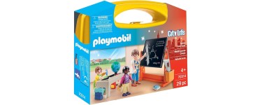 Amazon: Playmobil Valisette école - 70314 à 8€