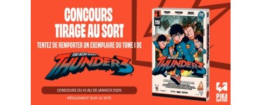 Pika Edition: 5 mangas "Thunder 3" à gagner