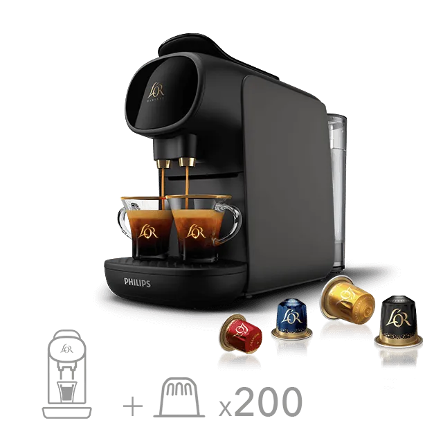 200 capsules de café achetées = une machine à café L'Or Barista Sublime  offerte @ L'Or Espresso