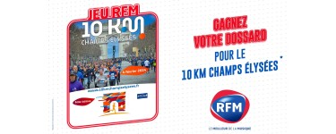 RFM: Des dossards pour le 10 Km Champs Elysées à gagner
