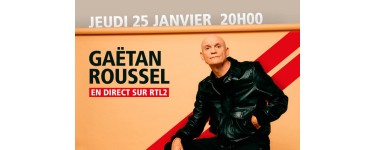 Sortiraparis.com: 2 lots de 2 invitations pour le concert privé de Gaëtan Roussel à gagner