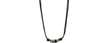 Amazon: Collier homme Fossil JF84068040 à 38,83€