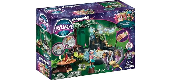 Amazon: Playmobil Adventures of Ayuma Fées du Printemps - 70808 à 22,79€