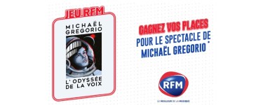 RFM: Des invitations pour le spectacle de Michael Gregorio à gagner