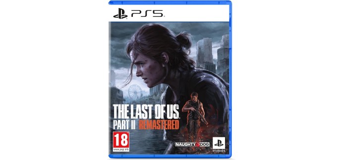Amazon: Jeu The Last of Us Part II Remastered sur PS5 à 39,90€