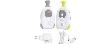 Amazon: Babyphone Audio Badabulle Baby Online 300m+ avec Veilleuse et Adaptateur Secteur à 23,99€