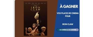 BFMTV: 5 lots de 2 places de cinéma pour le film "Iron Claw" à gagner