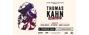 Rollingstone: 3 lots de 2 invitations pour le concert de Thomas Kahn à gagner
