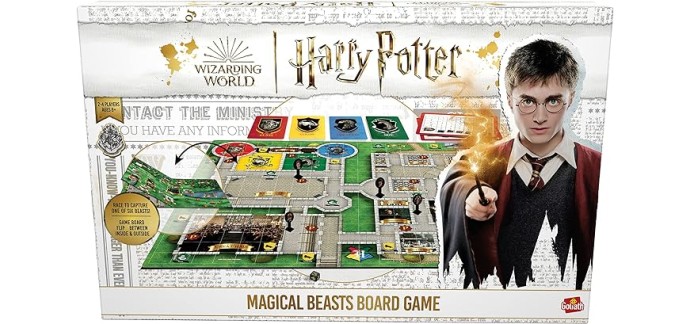 Amazon: Jeu de société Harry Potter - Magical Beasts Game à 9,22€
