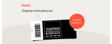 Husse: 5 invitations pour le Jumping International de Bordeaux à gagner
