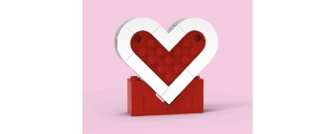 LEGO: Un Cœur de la Saint-Valentin LEGO® offert gratuitement le 9 et 10 février en boutique