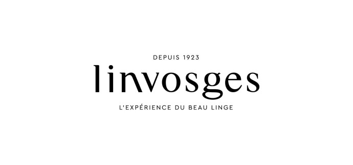 Linvosges: livraison offerte dès 60 euros d'achats