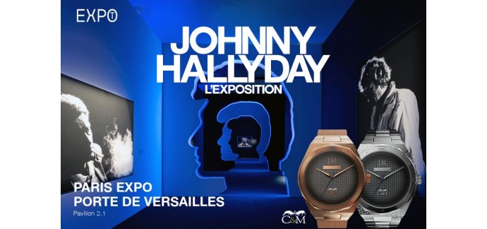 TF1: 1 montre Col&MacArthur + 2 invitations pour l'exposition "Johnny Hallyday" à gagner