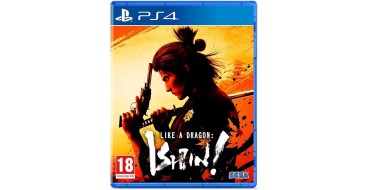 Amazon: Jeu Like a Dragon: Ishin! sur PS4 à 24,99€