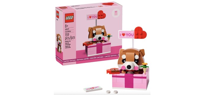 LEGO: LEGO® La boîte cadeau Cœur (40679) offert dès 75€ d'achat