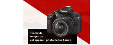 Rakuten: 1 appareil photo Reflex Canon EOS 2000D Noir à gagner