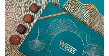 Chocolat Weiss: 1 tablette de chocolat offerte dès 150 points de fidélité cumulés