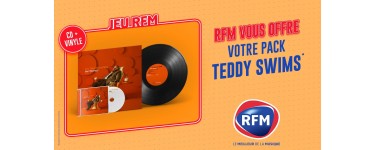 RFM: 1 pack album CD + vinyle "I’ve tried everything but therapy" de Teddy Swims à gagner