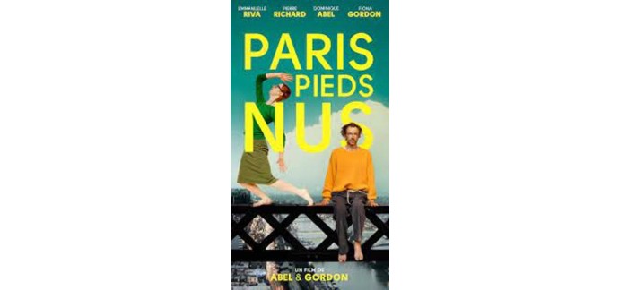Culturopoing: 5 Blu-Ray du film "Paris pieds nus" à gagner