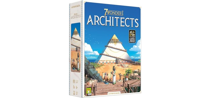 Amazon: Jeu de société 7 Wonders : Architects à 33,98€