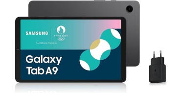Amazon: Tablette 8.7" Samsung Galaxy Tab A9 - 128Go, Chargeur secteur rapide 25W inclus à 189,90€